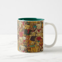 navidad teddybear taza
