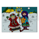 Navidad ucraniano Carollers Felicitaciones
