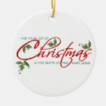 Navidad verdadero ornato