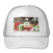 Navidad - X maltés - Charlie Gorros Bordados