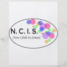 NCIS FLYER PERSONALIZADO