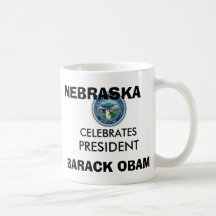 NEBRASKA celebra los RECUERDOS de presidente OBAMA Taza