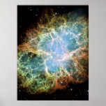 Nebulosa de cangrejo del trullo posters