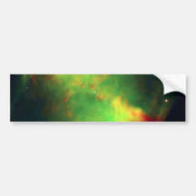 Nebulosa de la pesa de gimnasia de NASAs Etiqueta De Parachoque