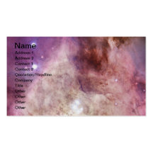 Nebulosa de NASAs Orión Tarjeta Personal
