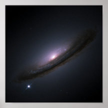 Nebulosa de NASAs SN1994D Posters