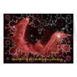 Nebulosa del Cassiopeia - tarjeta de nota #2