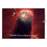 Nebulosa del cono en el espacio - Jesús Tarjetas