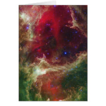 Nebulosa del espacio W5 Tarjeton