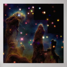 Nebulosa M16 de Eagle Posters