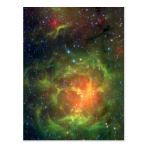 Nebulosa trífida postal