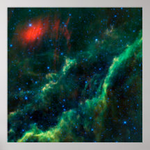 Nebulosa y estrella Menkhib de California Impresiones