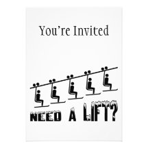 Necesite un remonte invitación