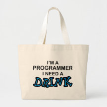 Necesite una bebida - programador bolsas