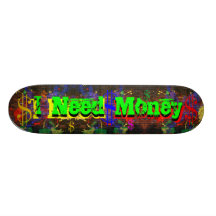 Necesito el monopatín del dinero