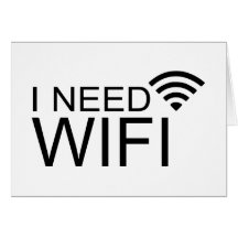 Necesito Internet del wifi Felicitación