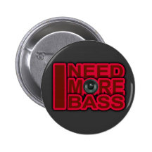NECESITO MÁS al Salto-Club de la Bajo-Dubstep-DnB- Pin
