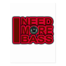 NECESITO MÁS al Salto-Club de la Bajo-Dubstep-DnB- Postales