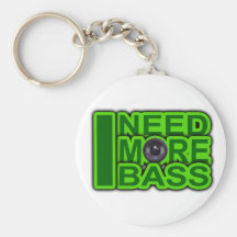 NECESITO MÁS verde BAJO - Salto-Crunk de la Dubste Llaveros Personalizados