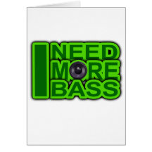 NECESITO MÁS verde BAJO - Salto-Crunk de la Dubste Tarjetón