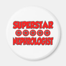 Nefrólogo de la superestrella imán de frigorífico