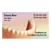 Negocio Cards_2 del dentista Plantillas De Tarjetas Personales