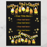 Negocio de Halloween o personal de encargo Flyer A Todo Color