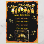 Negocio de Halloween o personal de encargo Tarjetón