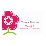 Negocio del jardín de flores/tarjeta de visita de 