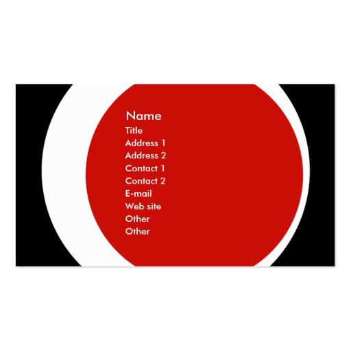 Negocio moderno/tarjeta social del perfil del esta plantillas de tarjetas personales