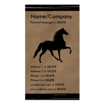 Negocio personal de la silueta del caminante de Te Plantillas De Tarjeta De Negocio