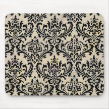 Negocio poner crema de Mousepad del ~ del damasco Alfombrillas De Ratones