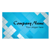 Negocios card - Tarjeta de visita Blue Concepto