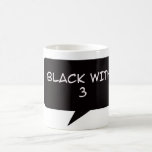 Negro con 3 taza