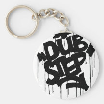 Negro de Dubstep FatCap Llaveros