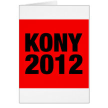 Negro de Kony 2012 en Plaza Roja Felicitación