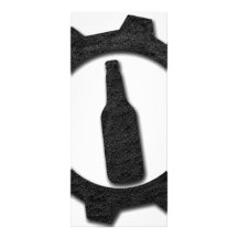 Negro de las cervezas lona