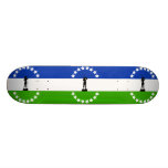 Negro de Río ningún Oficial, bandera de la Argenti Tabla De Skate