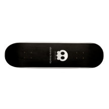 Negro del cráneo de Cutie Tablas De Patinar