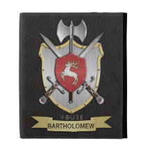 Negro del escudo de la batalla del macho