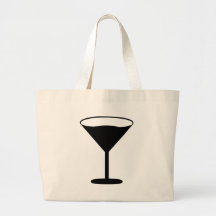 negro del icono del cóctel del fiesta bolsas