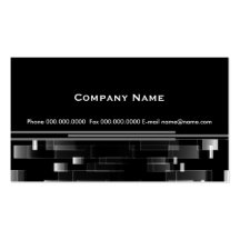 negro del perfil plantillas de tarjeta de negocio