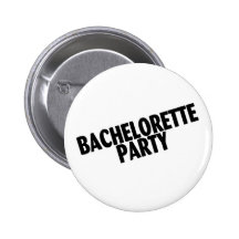 Negro inclinado fiesta de Bachelorette Pins