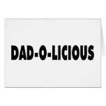 Negro licious del papá o felicitacion 