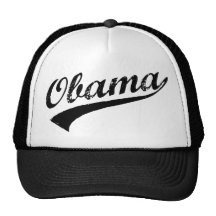 Negro retro de Obama - gorra