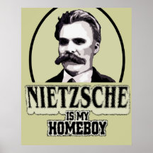 Neitzsche es mi poster del Homeboy