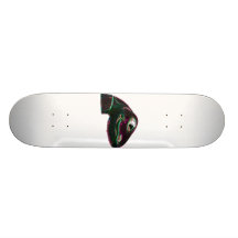 Neón abstracto principal de Dino Tablas De Patinar