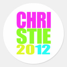 NEÓN DE CHRISTIE 2012 ETIQUETA