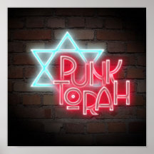 Neón de PunkTorah Posters
