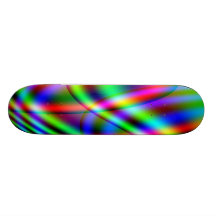 Neón psicodélico patinetas personalizadas
